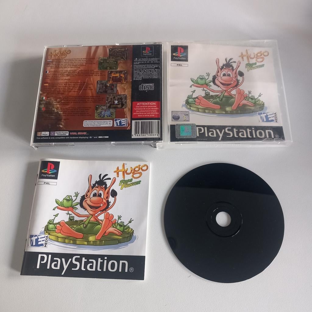 Hugo-Frog Fighter pour PlayStation 1, Consoles de jeu & Jeux vidéo, Jeux | Sony PlayStation 1, Enlèvement ou Envoi, Comme neuf