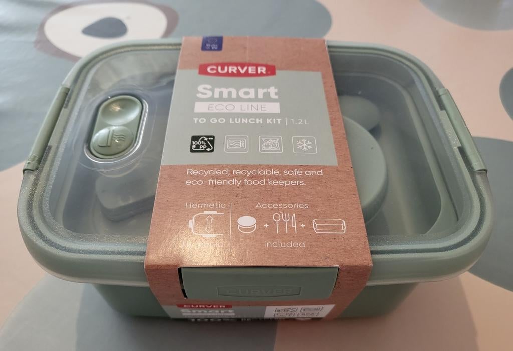 Curver Smart To Go Eco Lunchbox 1,2L *Nieuw*, Enlèvement ou Envoi, Neuf, Vert