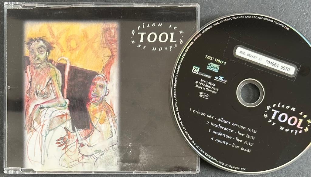 TOOL - Prison sex ( CD maxi ), Cd's en Dvd's, Cd's | Hardrock en Metal, Ophalen of Verzenden