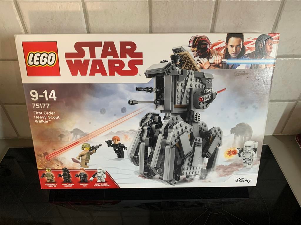 Lego Star Wars set 75177 First Order Heavy Scout Walker, Ophalen of Verzenden, Nieuw, Complete set, Lego