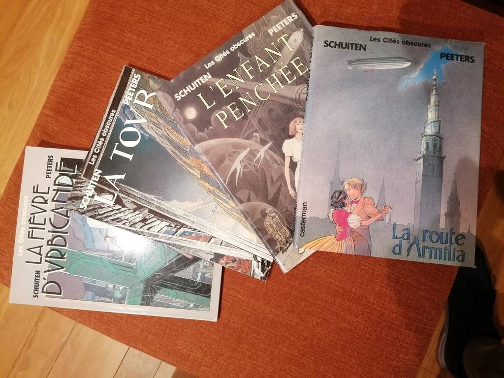 5 BD Schuiten & Peeters - Les cités obscures, Boeken, Stripverhalen, Gelezen, Ophalen of Verzenden