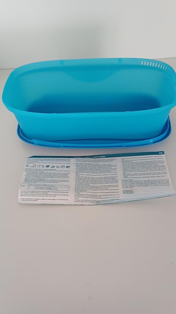 Cuiseur à pâtes micro ondes Tupperware, Enlèvement ou Envoi, Comme neuf