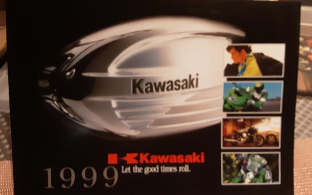 Kawasaki 1999 brochure, Motos, Modes d'emploi & Notices d'utilisation, Enlèvement ou Envoi, Kawasaki