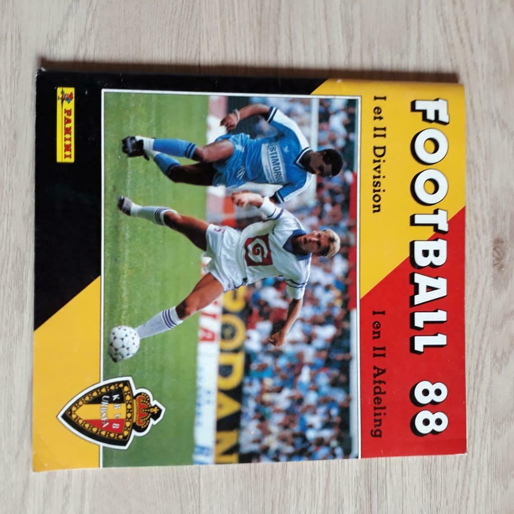 PANINI BELGIUM D1 SEIZOEN 87-88, Ophalen of Verzenden, Gebruikt, Poster, Plaatje of Sticker