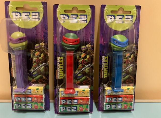 3 x Pez Teenage mutant ninja turtles, Verzamelen, Ophalen of Verzenden, Nieuw
