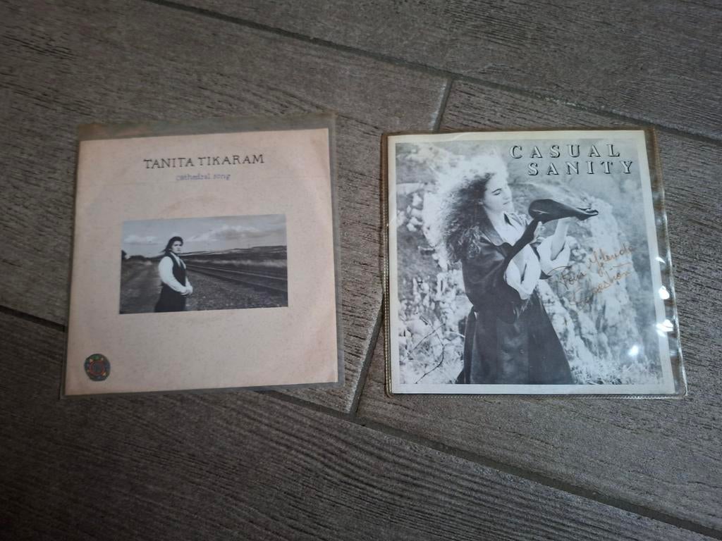 Lot vinyle 45t Tanita Tikaram / Casual sanity, Ophalen of Verzenden