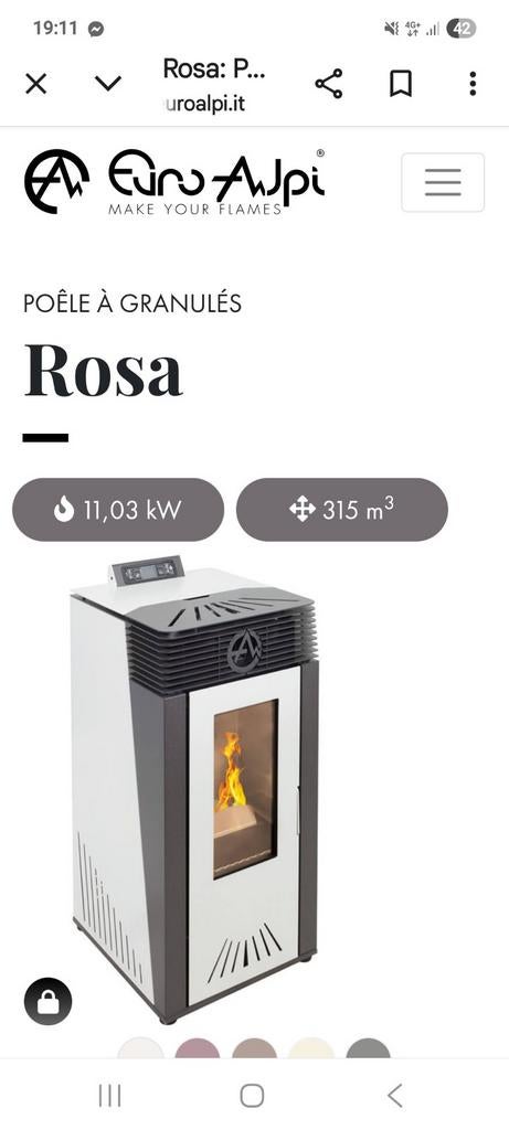 Poêle a pellet 11kw !!!, Huis en Inrichting, Kachels, Ophalen