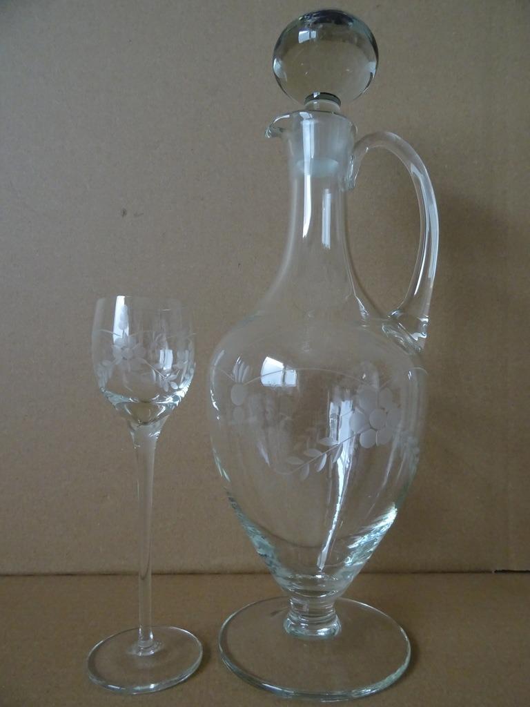 Carafe antique, service à liqueur antique, service à boisson, Enlèvement ou Envoi