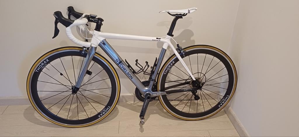 Magnus Nichelson carbon racefiets maat 52, Fietsen en Brommers, 28 inch, Gebruikt, Carbon, 49 tot 53 cm
