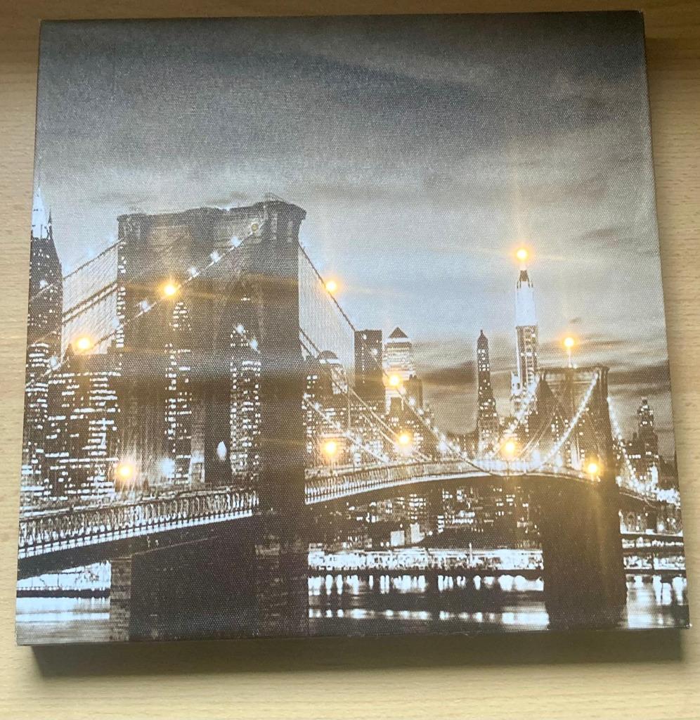 Cadre Photo New York, Maison & Meubles, Accessoires pour la Maison | Cadres, Comme neuf, Moins de 50 cm, Moins de 50 cm, Bois
