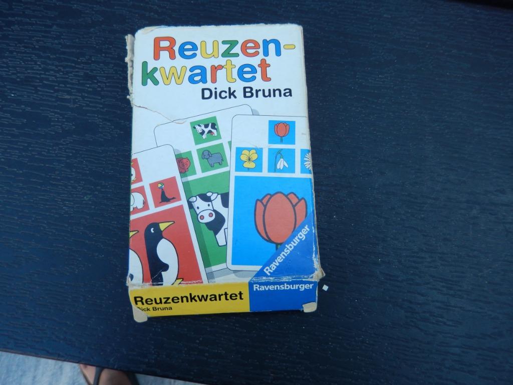 reuze kwartet van Dick Bruna (beschadigd), Ophalen, Gebruikt