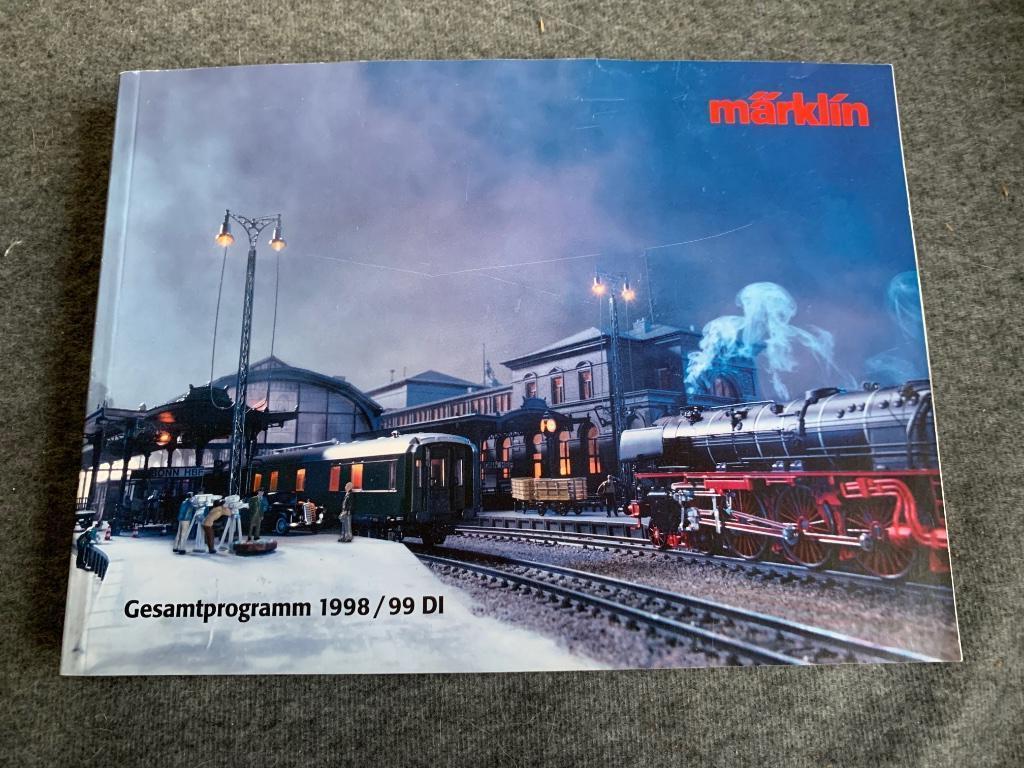Catalogus Marklin 1998/99, Ophalen of Verzenden, Gebruikt, Boek, Tijdschrift of Catalogus, Märklin