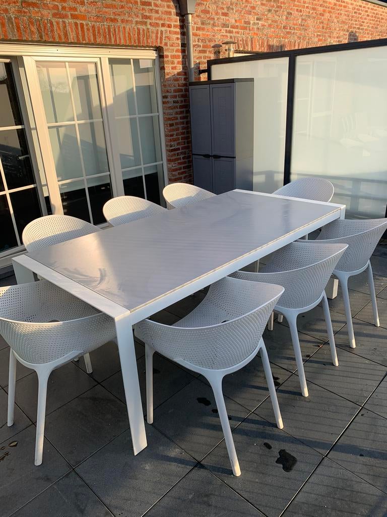 Tuinstoelen, Tuin en Terras, Tuinsets en Loungesets, Ophalen, Zo goed als nieuw, Stoel