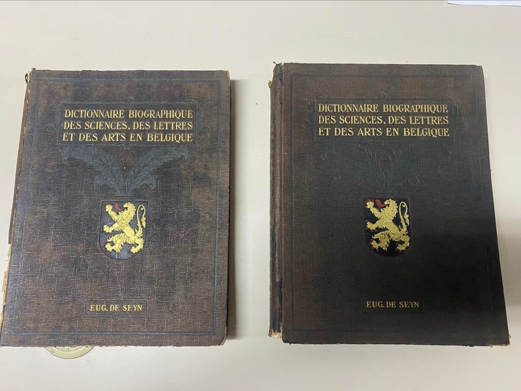 Dictionnaire biographique des sciences, des lettres et des a, Boeken, Ophalen, Gelezen