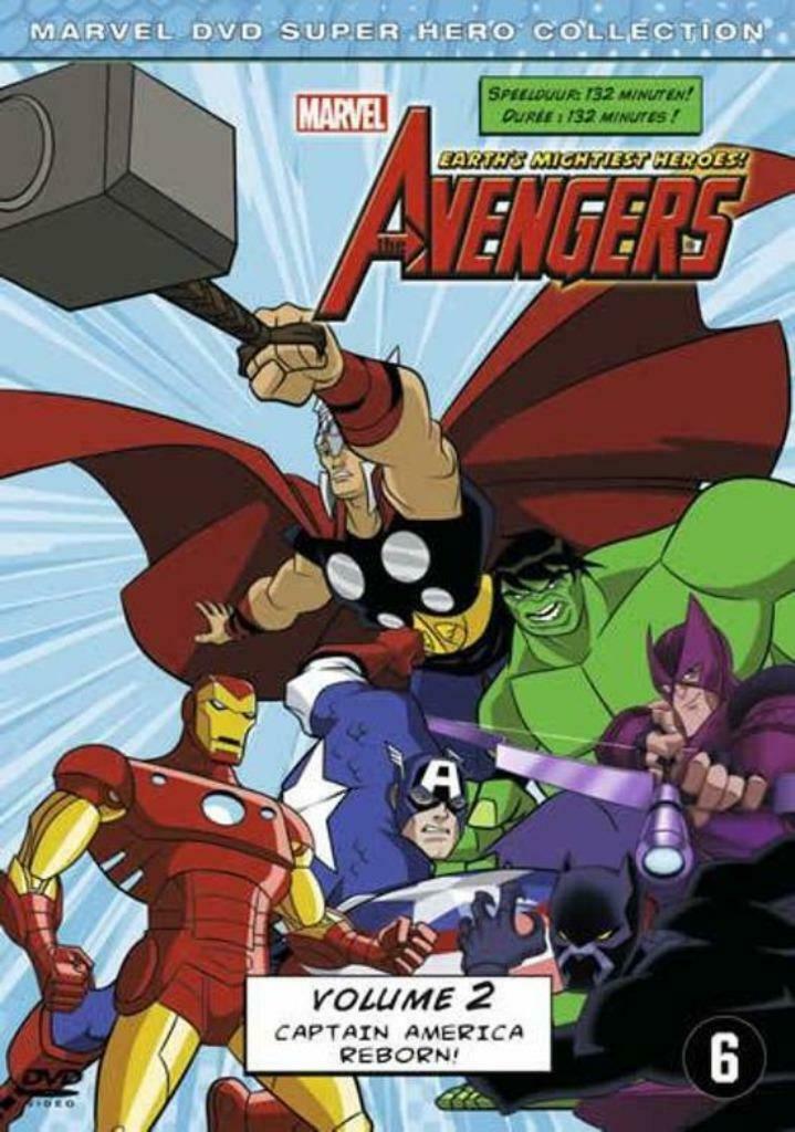 DVD Marvel - The Avengers: Volume 2 (2011) (A), Vanaf 6 jaar, Verzenden, Avontuur, Film