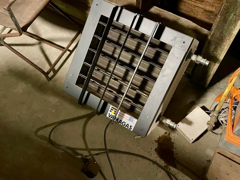 Vamagas werkplaats verwarming, Ophalen, Gebruikt, Minder dan 60 cm, 30 tot 80 cm