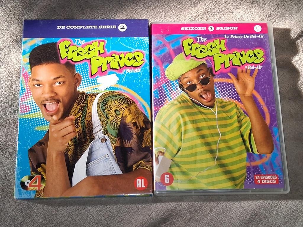 Fresh Prince of Bel-Air, Will Smith, saisons 2 et 3 en DVD, Enlèvement ou Envoi