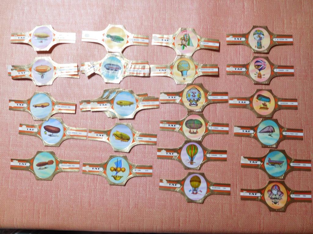 Verschillende onvolledige collecties Taf sigarenbandjes, Verzamelen, Ophalen of Verzenden