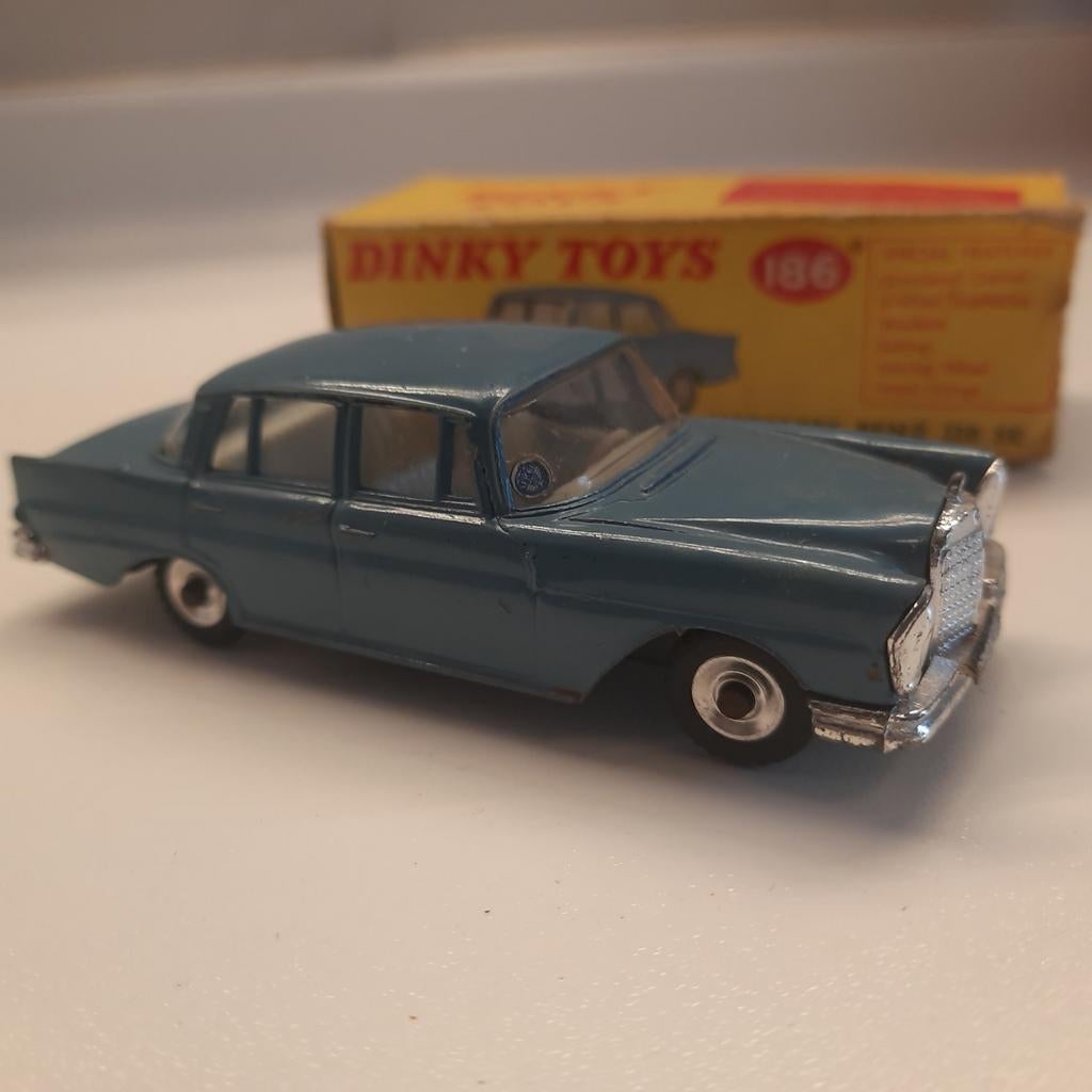 DINKY UK nr.186 MERCEDES 220 SE*1/43*VINTAGE*MIB*, Ophalen, Nieuw, Auto, Dinky Toys