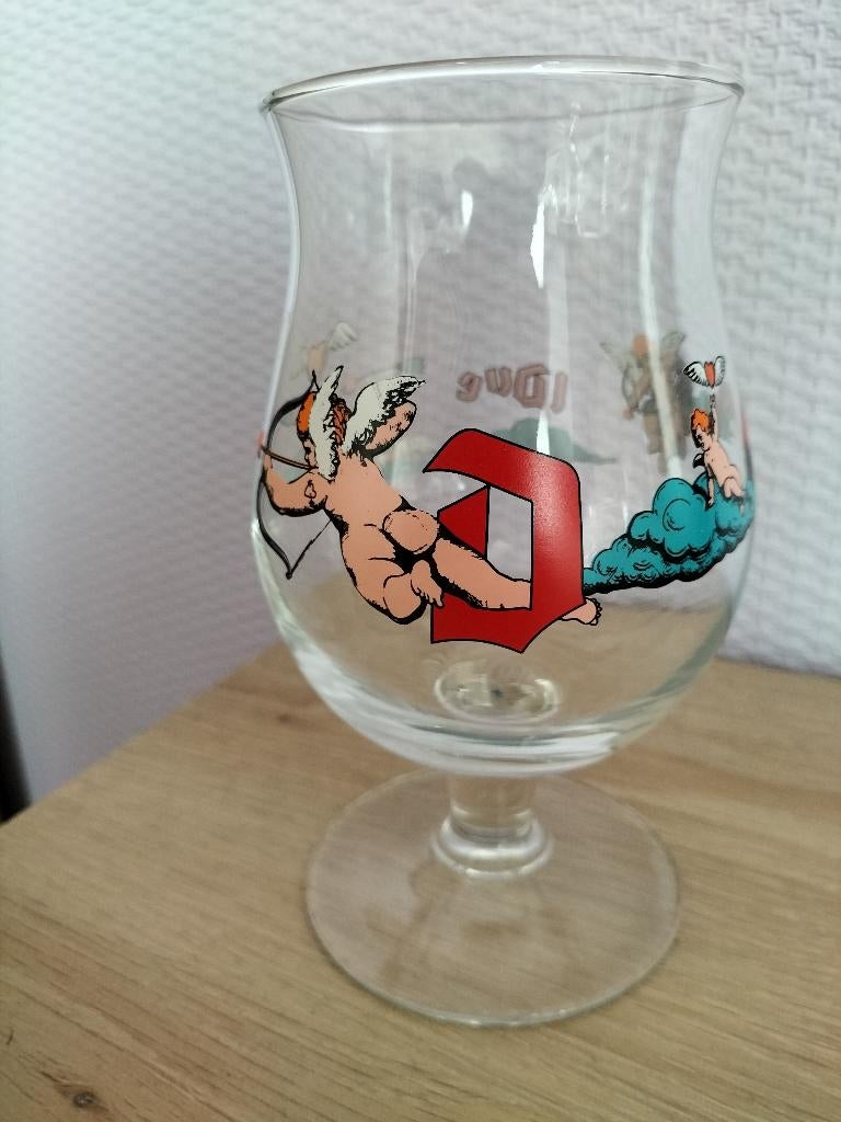 Duvelglas Cupido, Ophalen of Verzenden, Zo goed als nieuw, Glas of Glazen, Duvel