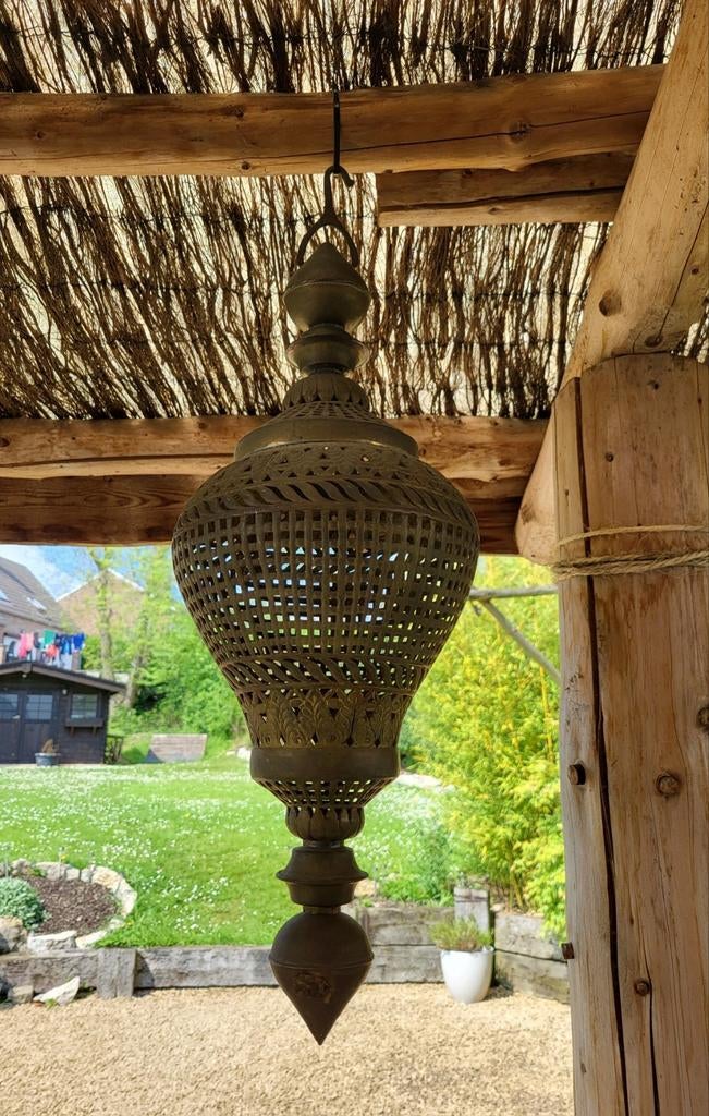 Lanterne orientale ancienne, Maison & Meubles, Enlèvement ou Envoi, Comme neuf