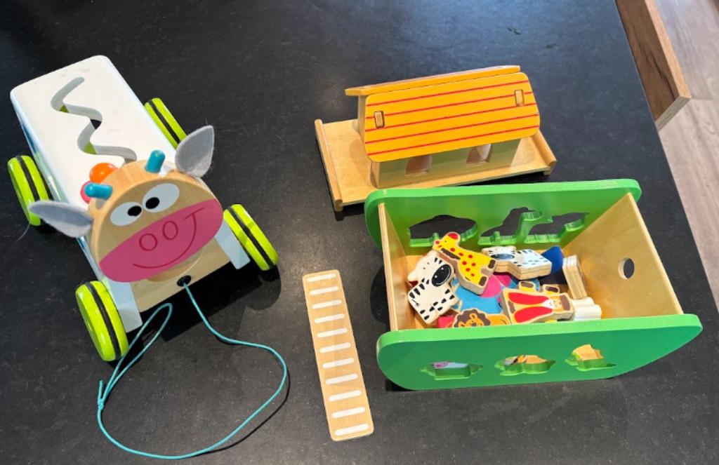 Jeux en bois - enfants/bébé, Ophalen, Gebruikt