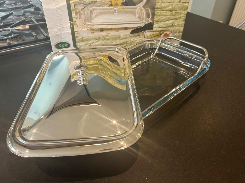 Zilveren Ovenschotel Regent NIEUW, Enlèvement ou Envoi, Neuf, Autres matériaux, Autres types