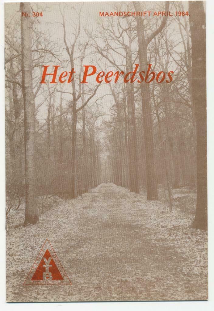 VTB - Het Peerdsbos - VTB 1984, Boeken, Ophalen of Verzenden, 20e eeuw of later, Gelezen