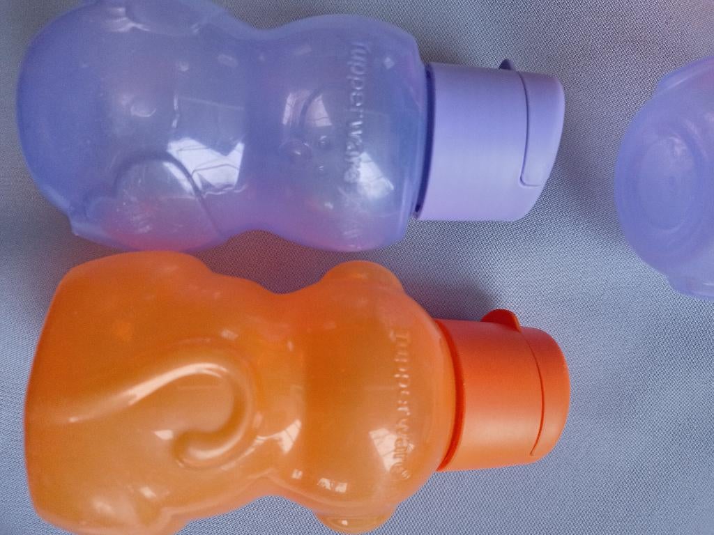 drinkflesje kleuter Tupperware, Ophalen, Gebruikt