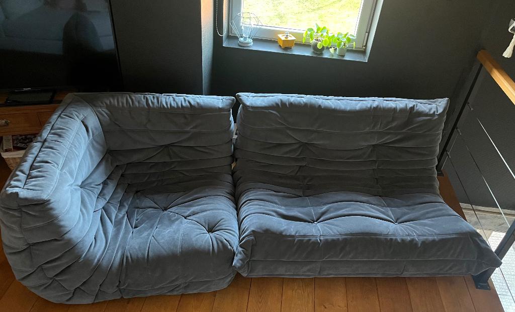 Fauteuils Togo Lignet Roset, Trois personnes, Intemporel, Comme neuf, Enlèvement