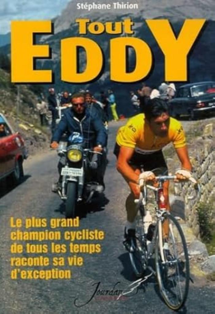 Cyclisme - Eddy Merckx, Livres, Enlèvement ou Envoi, Comme neuf, Course à pied et Cyclisme