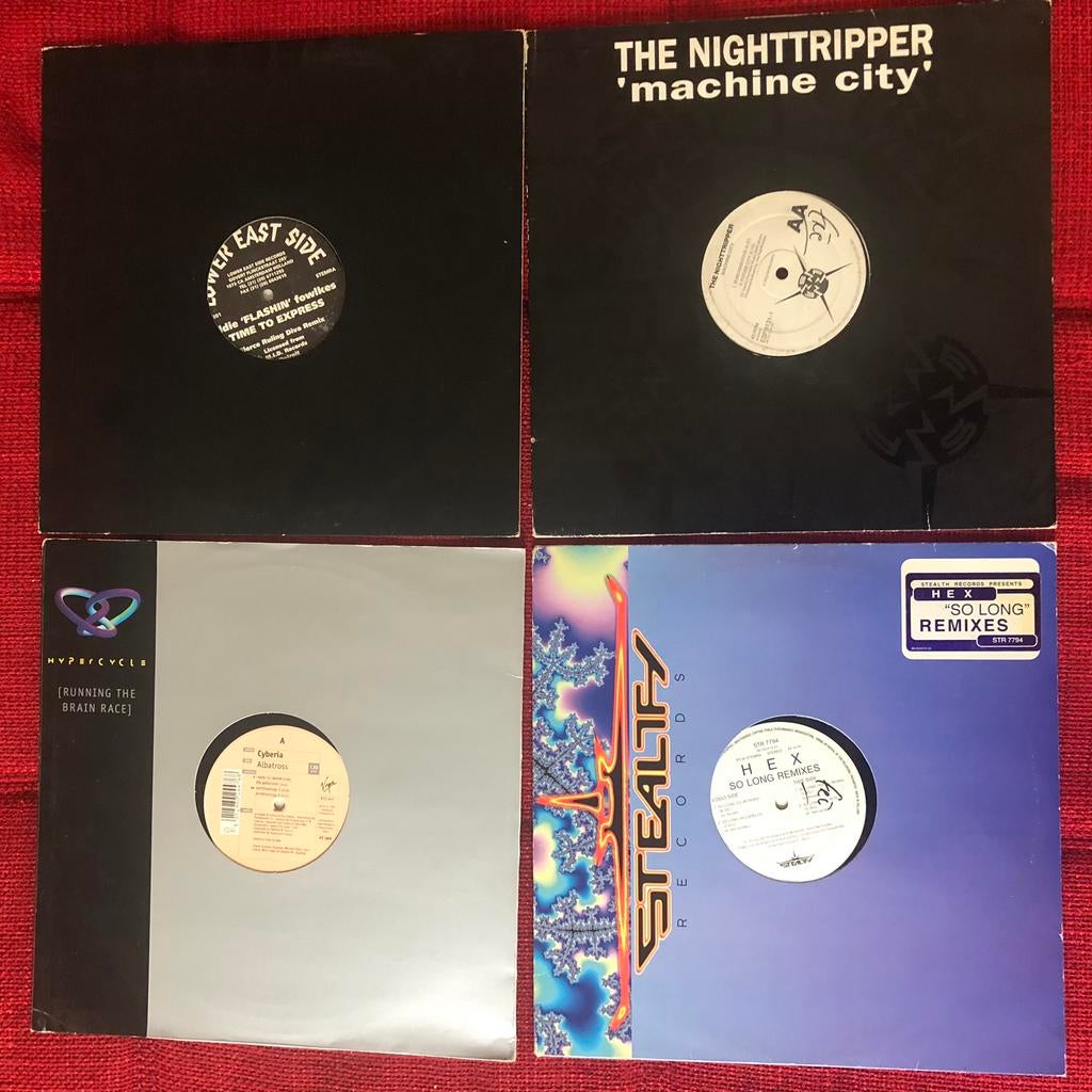 Vinyl 12” LP retro Italo disco house trance techno hardcore, Cd's en Dvd's, Ophalen of Verzenden, Zo goed als nieuw, Disco