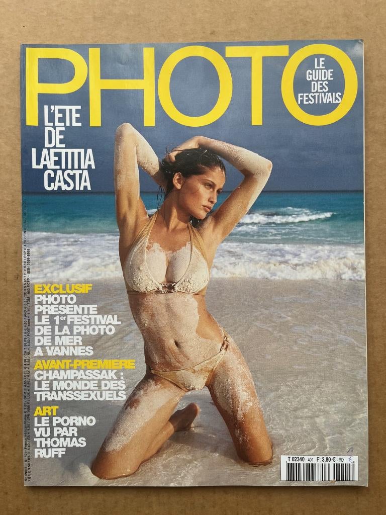 PHOTO Magazine - Laetitia Casta - No401 - 2003, Livres, Envoi