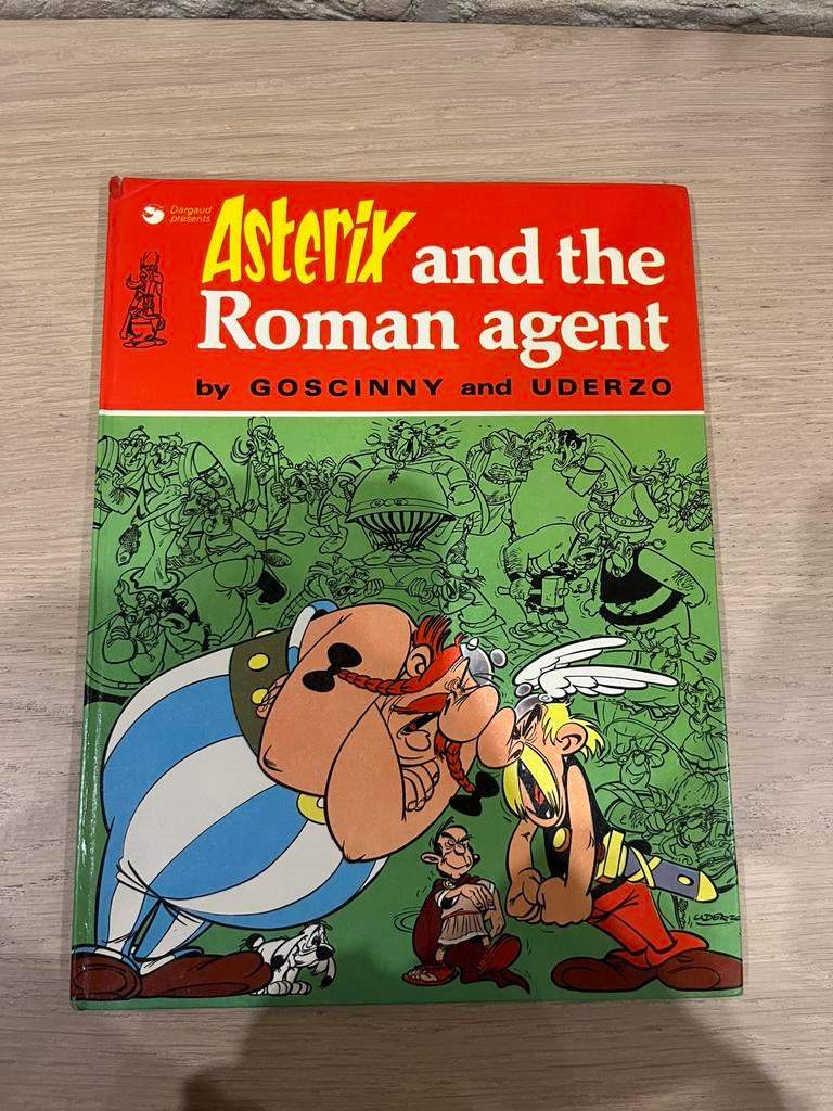 Asterix and the Roman agent, Une BD, Enlèvement ou Envoi