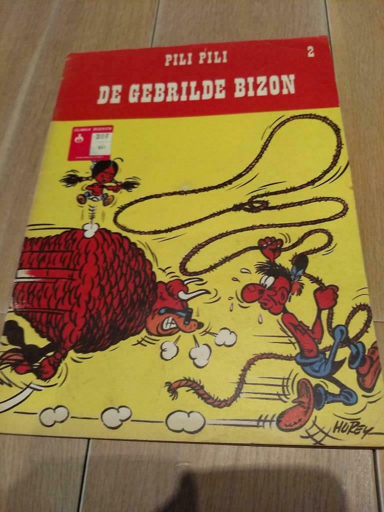Pili Pili - De Gebrilde Bizon - 1e druk, mint!, Boeken, Eén stripboek, Ophalen of Verzenden, Zo goed als nieuw