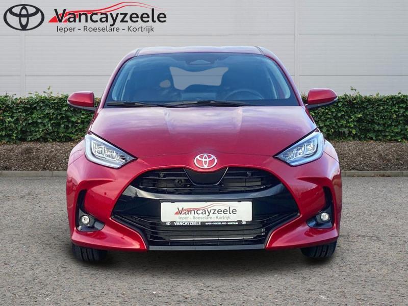 Toyota Yaris Iconic+Hi-techpack+cam+nav+sen, Autos, Toyota, Rouge, Achat, Euro 6, Noir
