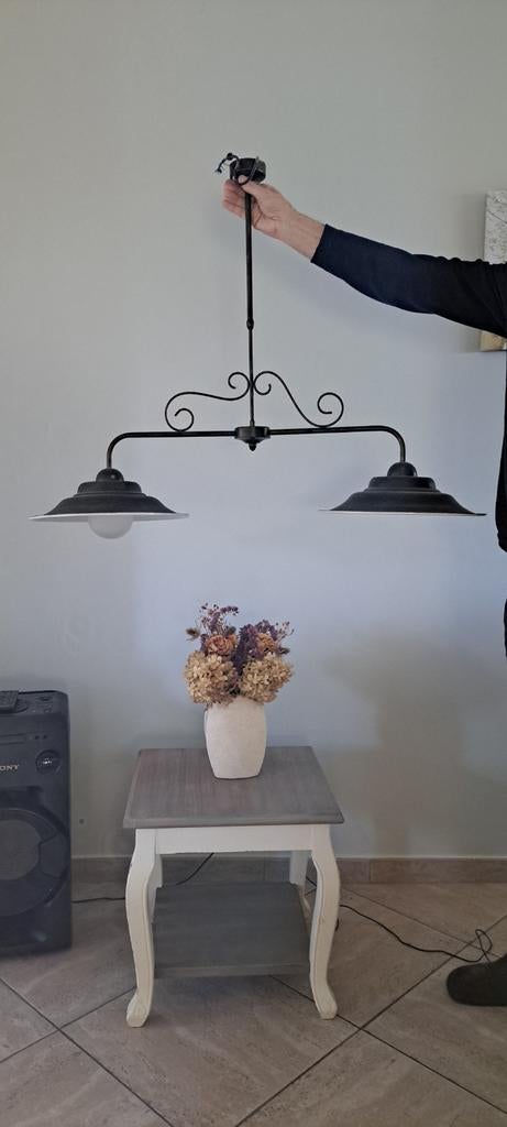 Lampe suspendue rurale unique., Enlèvement