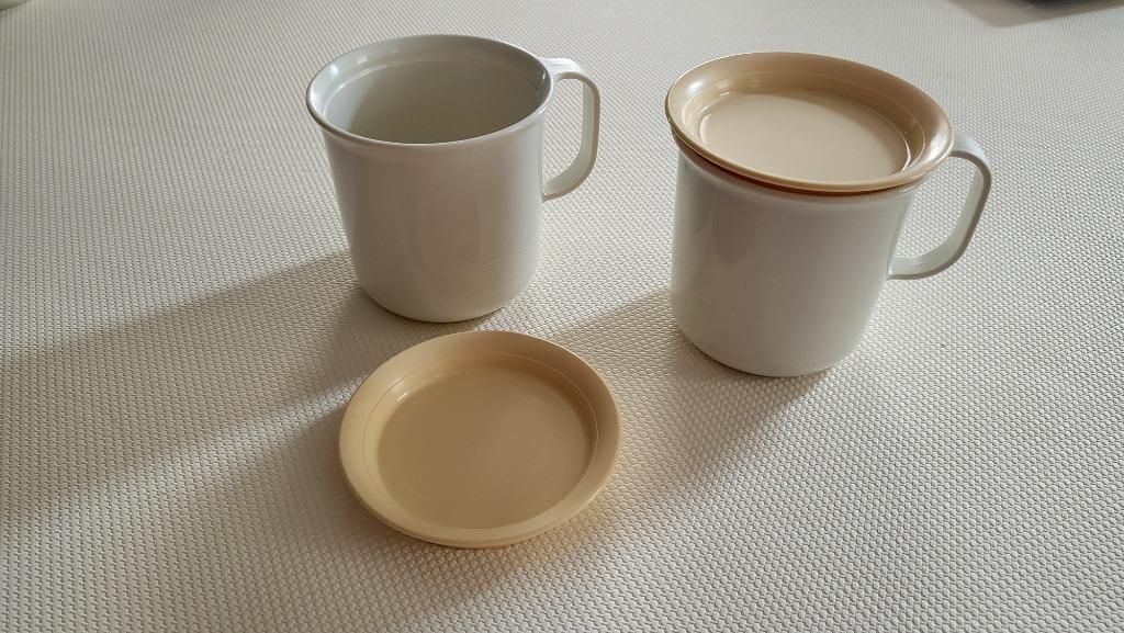 2 koffiekopjes Tupperware, Ophalen, Zo goed als nieuw, Overige typen