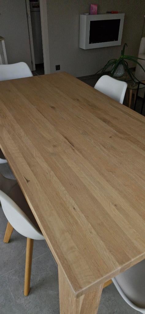 Table de salle à manger, Maison & Meubles, 150 à 200 cm, Cinq personnes ou plus, Comme neuf, Enlèvement