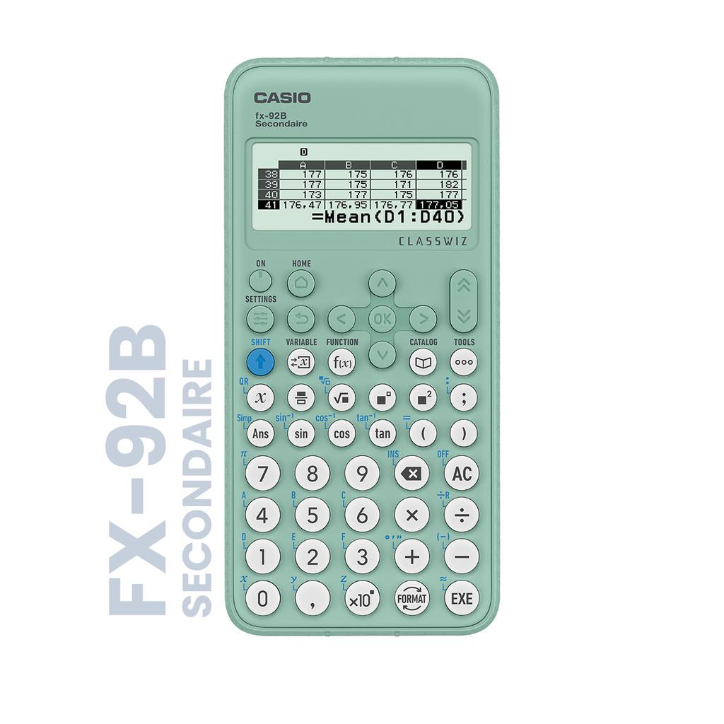 Casio FX-92 B secondaire avec housse, Ophalen, Nieuw