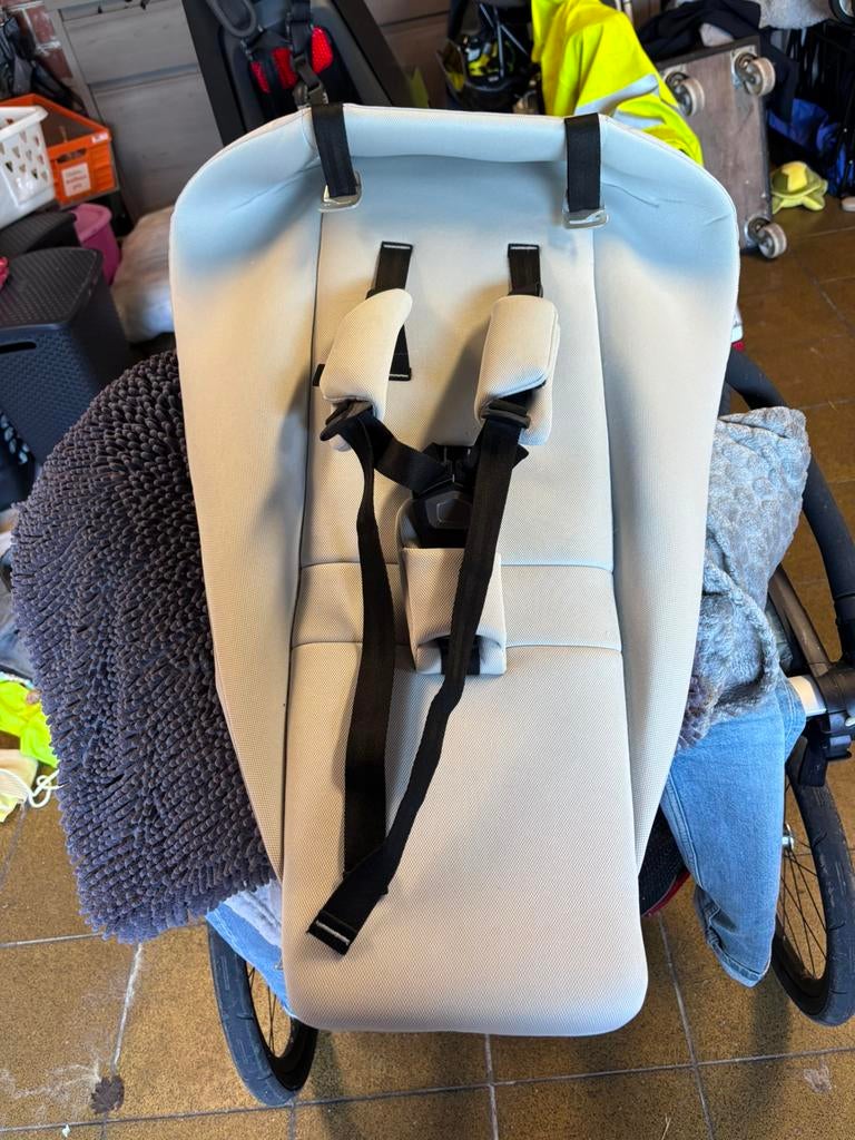 Hangmatje voor in thule fietskar voor baby’s ., Fietsen en Brommers, Ophalen, Zo goed als nieuw