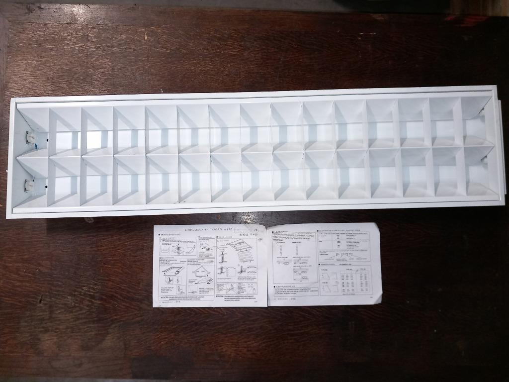 inbouw TL-armaturen ( 8 stuks ), Enlèvement, Neuf, Moins de 50 watts, Armature