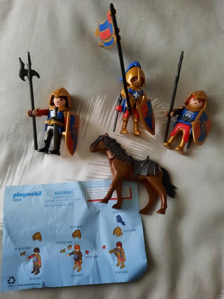 Playmobil 6006 verkenners van de leeuwenridders, Kinderen en Baby's, Speelgoed | Playmobil, Ophalen of Verzenden