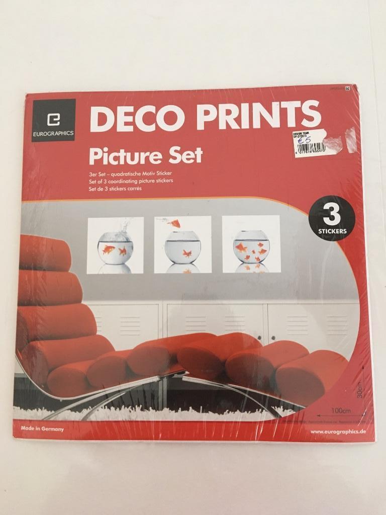 Deco prints Goudvissen, Ophalen of Verzenden, Nieuw