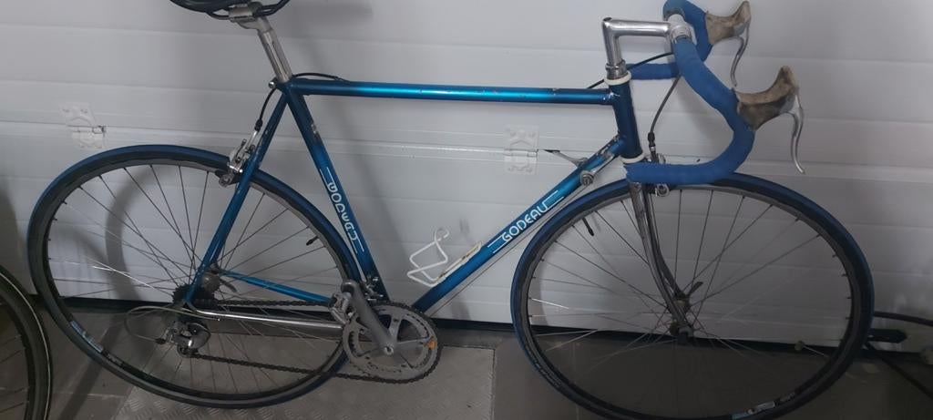 retro koersfiets met schakelaars op frame maat 57, Ophalen