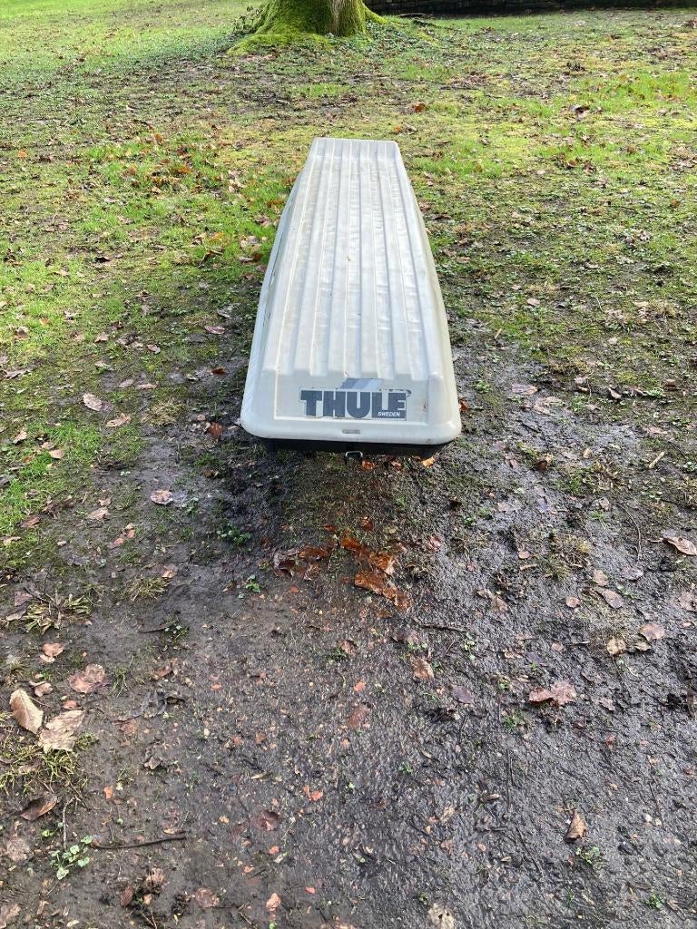 Thule skikoffer, Auto diversen, Dakkoffers, Ophalen, Gebruikt