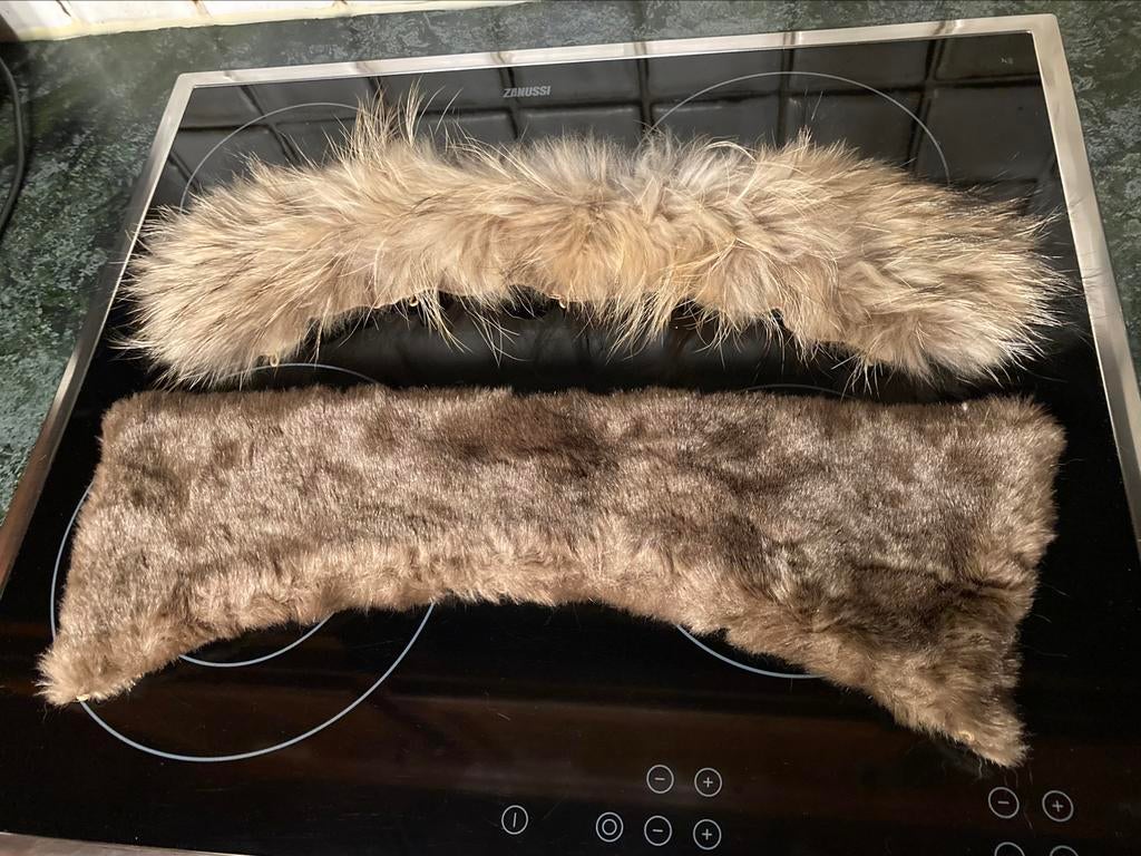 2 lossen kragen,bont., Kleding | Dames, Ophalen of Verzenden, Zo goed als nieuw, Maat 38/40 (M), Sjaal