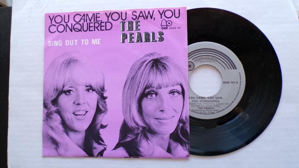 THE PEARLS - You came, you saw, you conquered (45t), 7 inch, Single, Ophalen of Verzenden, Zo goed als nieuw