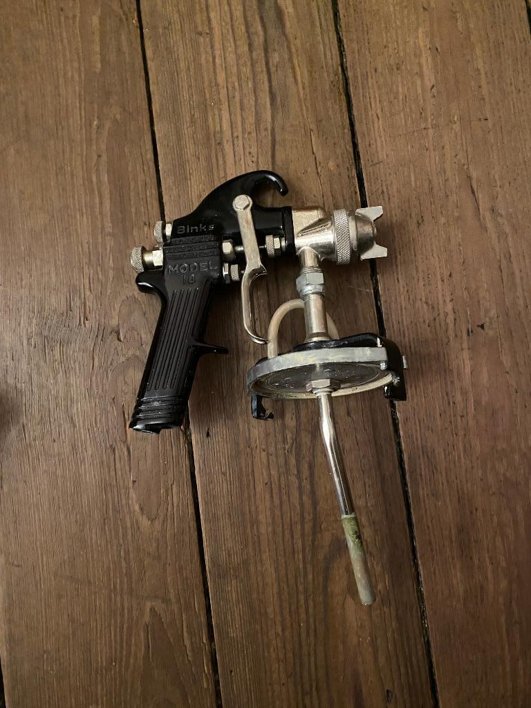 Pistolet à peinture pneumatique Binks Model 18, Enlèvement ou Envoi, Utilisé, Pulvérisateur de peinture ou Pompe à peinture
