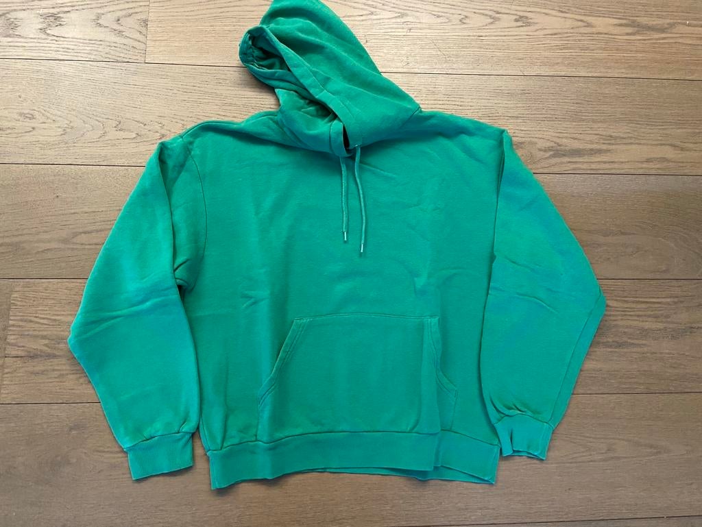 Groene hoodie S Monki, Kleding | Dames, Ophalen of Verzenden, Zo goed als nieuw, Monki, Maat 36 (S)